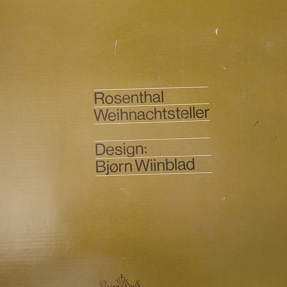 Bjorn Wiinblad "Balthazar" 1974 Christmas Plate - Picture 4 of 6